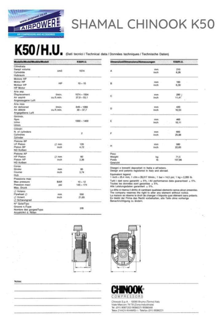 SHAMAL CHINOOK K50
